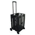 Black Mesh Rolling Cart N853071