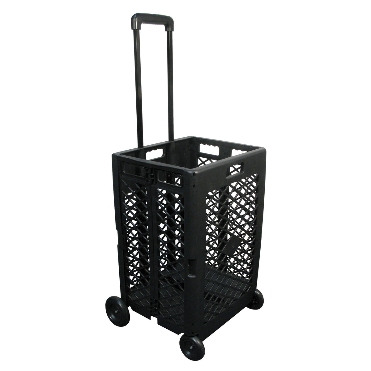 Black Mesh Rolling Cart N853071