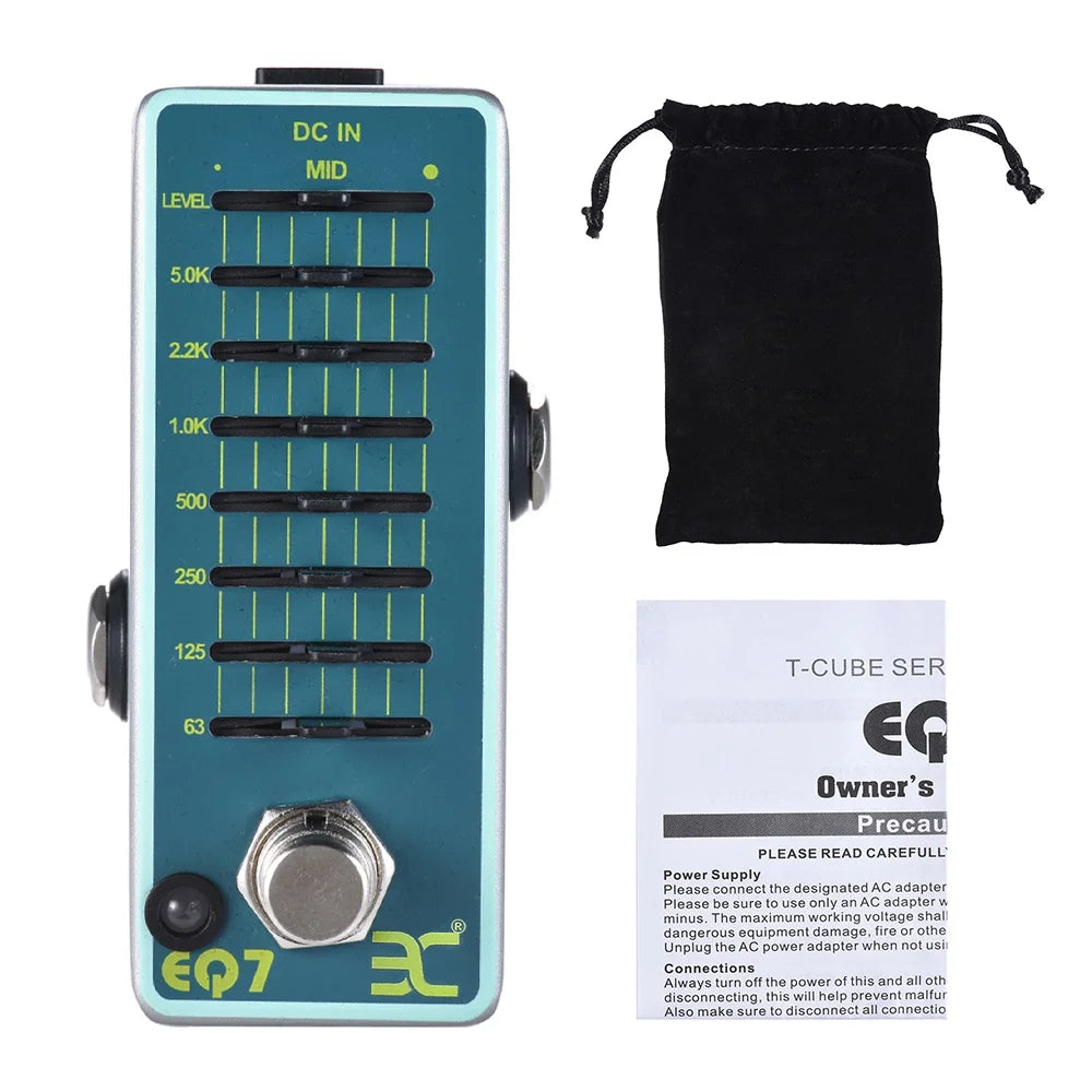 7-band Metal Eq Equalizer Pedal W844