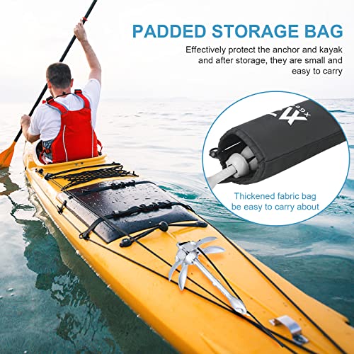 3.5 lbs Foldable Grapnel Kayak Anchor D6328