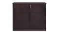 Dark Walnut 2 Door Storage Printer Cabinet Q90107