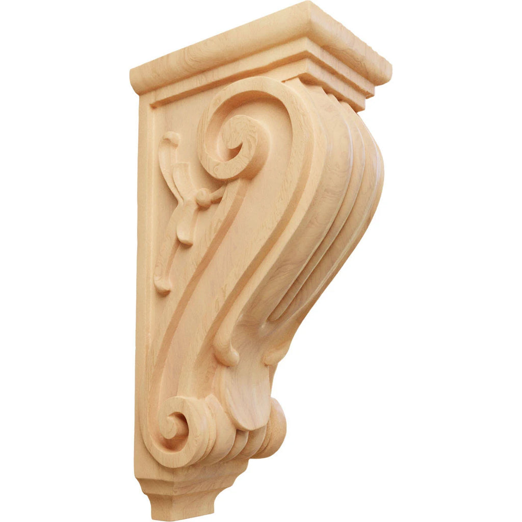 Large Classical Corbel, Red Oak M720
