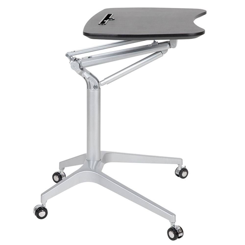 Black Ergonomic Desk with Adjustable Range 29x22-41x22 K425