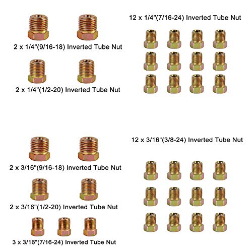 35 PCS Brake Line Fitting Kit S70576