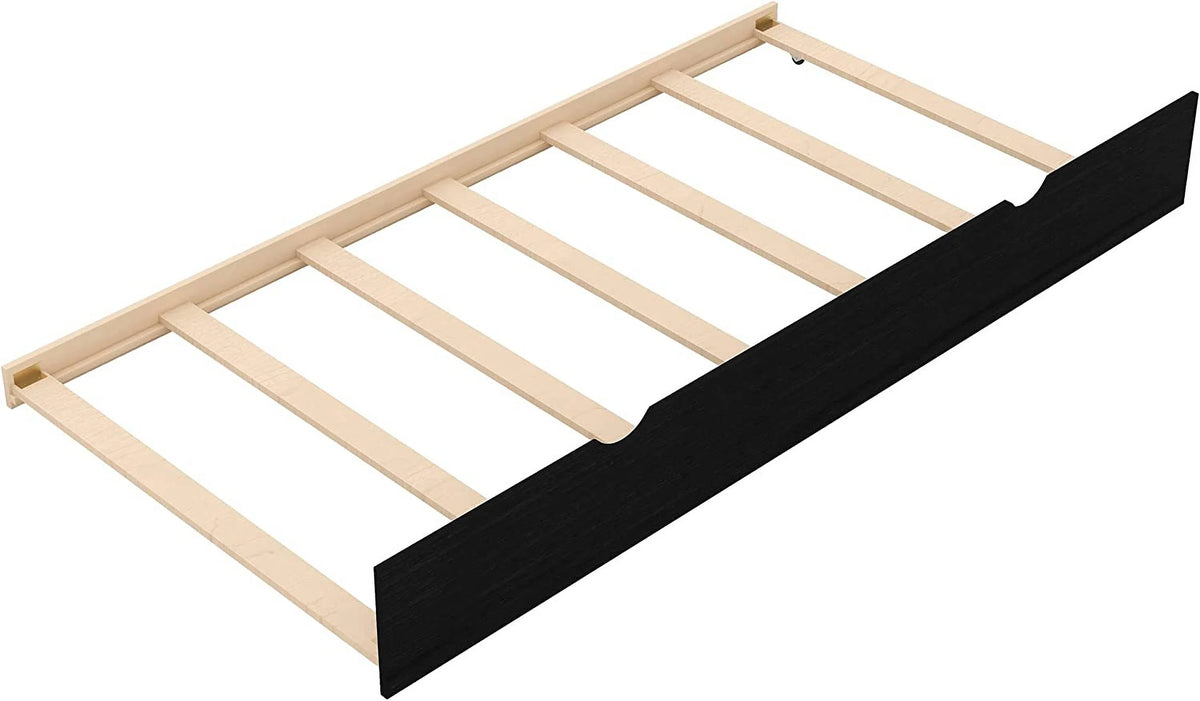 Twin Over Twin/King Wooden Bunk Bed with Trundle and Ladder S6107