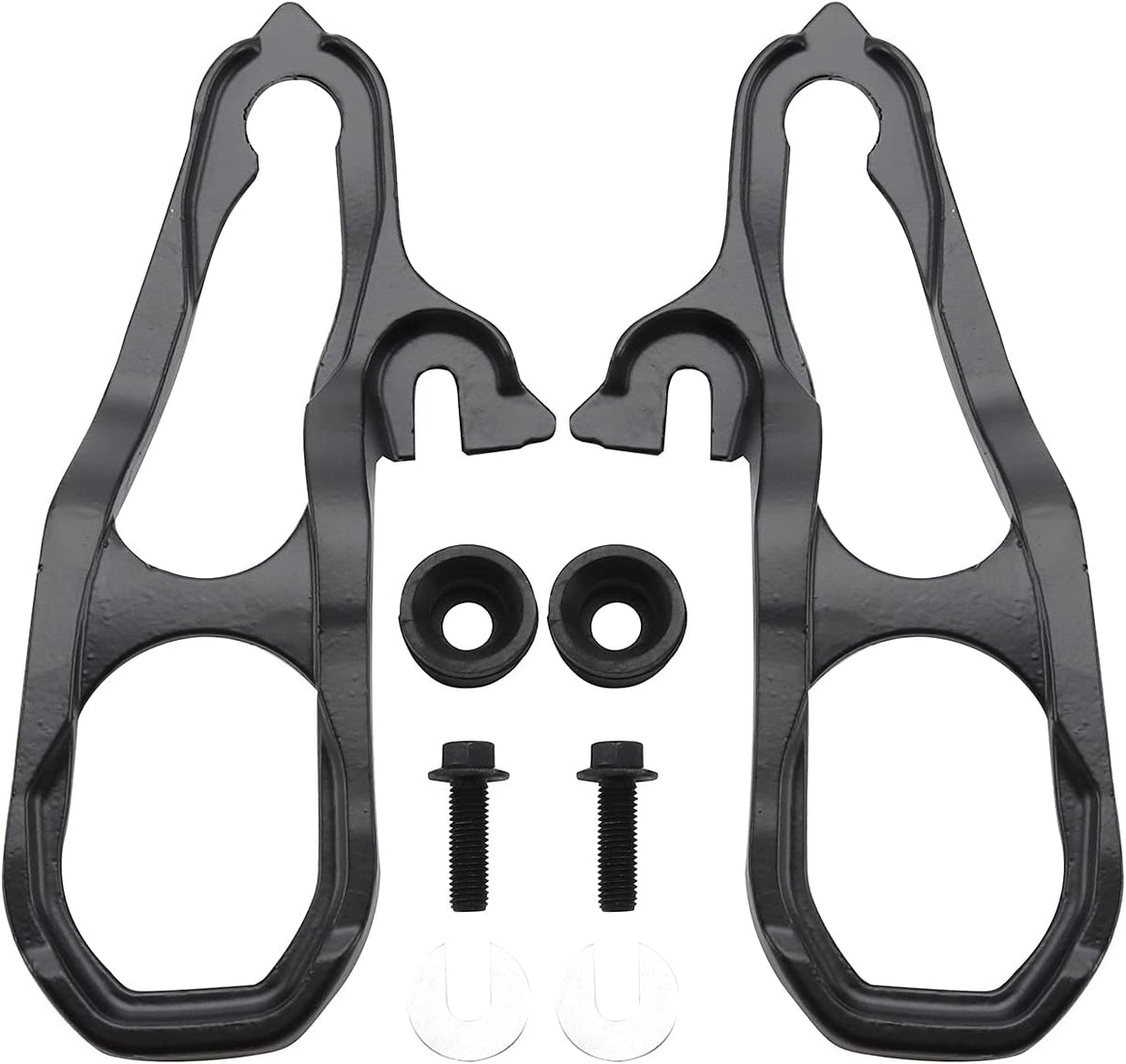 Black Steel Front Tow Hooks for Dodge Ram 1500 2019-2021 R3939