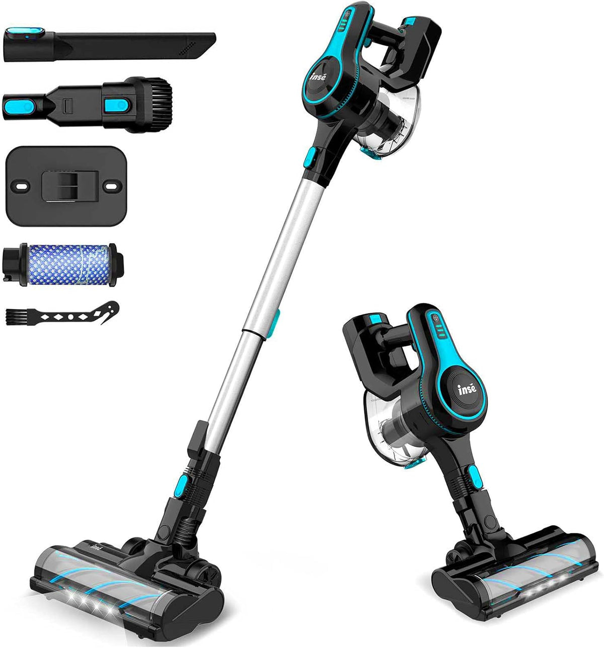 Cordless 6 in 1 Stick Vacuum with Rechargeable Battery A8713