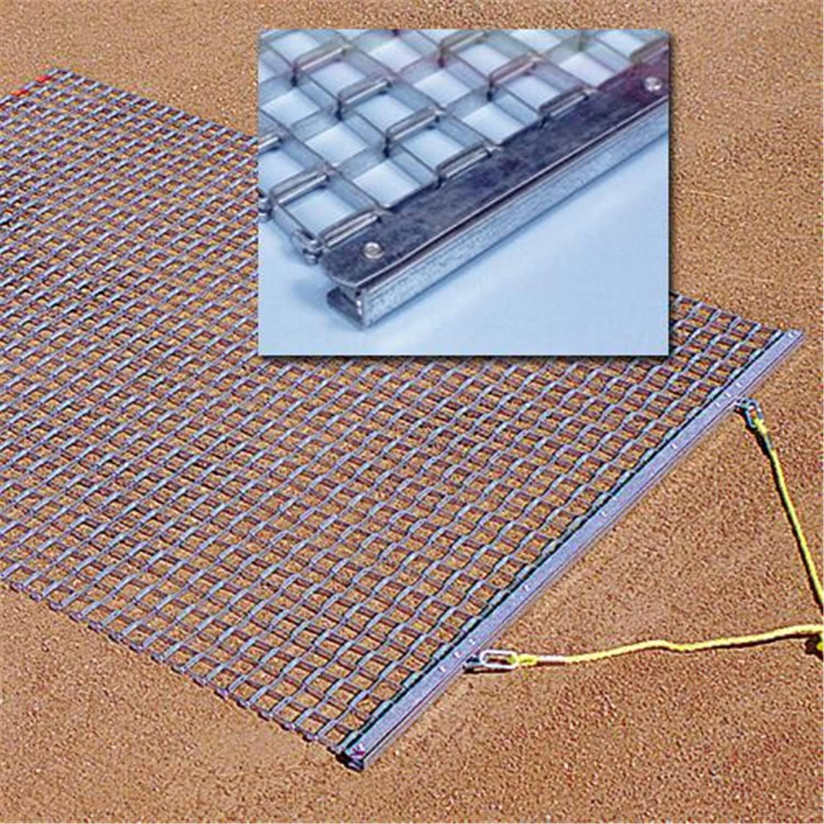 6'W x 3'L Steel Drag Mat A956