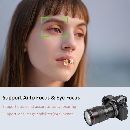 Auto-Focus Lens Adapter for Canon EF/EF-S to Fuji G-Mount H12600