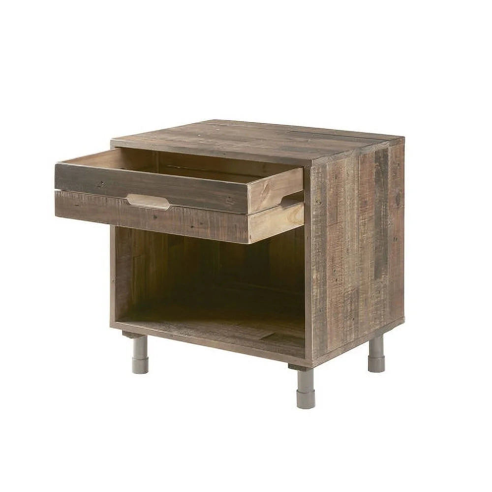 Solid Wood Nightstand D71881