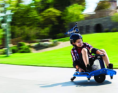 Blue 2 Pack Motorized Drifting Ride with Drift Bar and Rechargeable Battery S961604