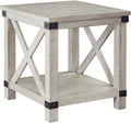 Whitewash Rectangular End Table M962587