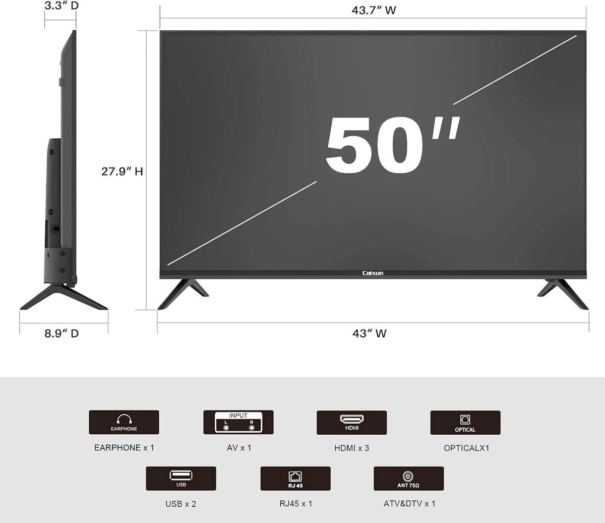50 inch 4K UHD HDR Smart Android TV X91461