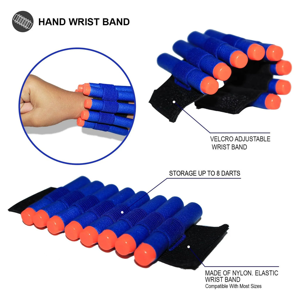 43pc Electronic Digital Target with 40 Soft Darts 2 Wristbands H708