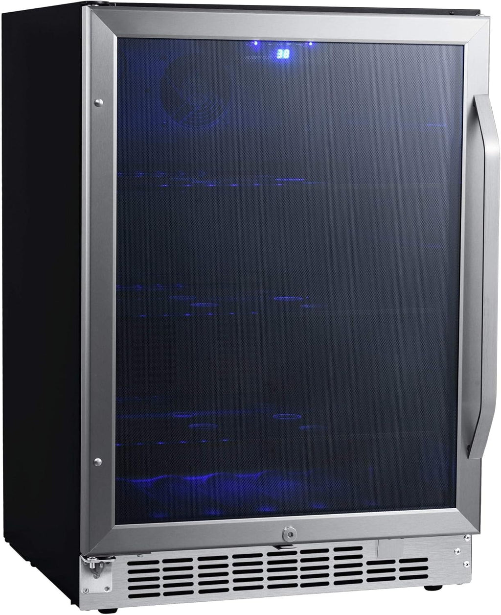 142 Can Built-In Beverage Cooler with Tinted Door Q7573