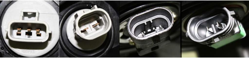 Headlight Assembly Pair with Bulbs F6468