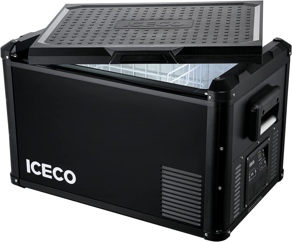 Portable Refrigerator, 12/24V, AC 110-240V, 0℉ to 50℉ O461568