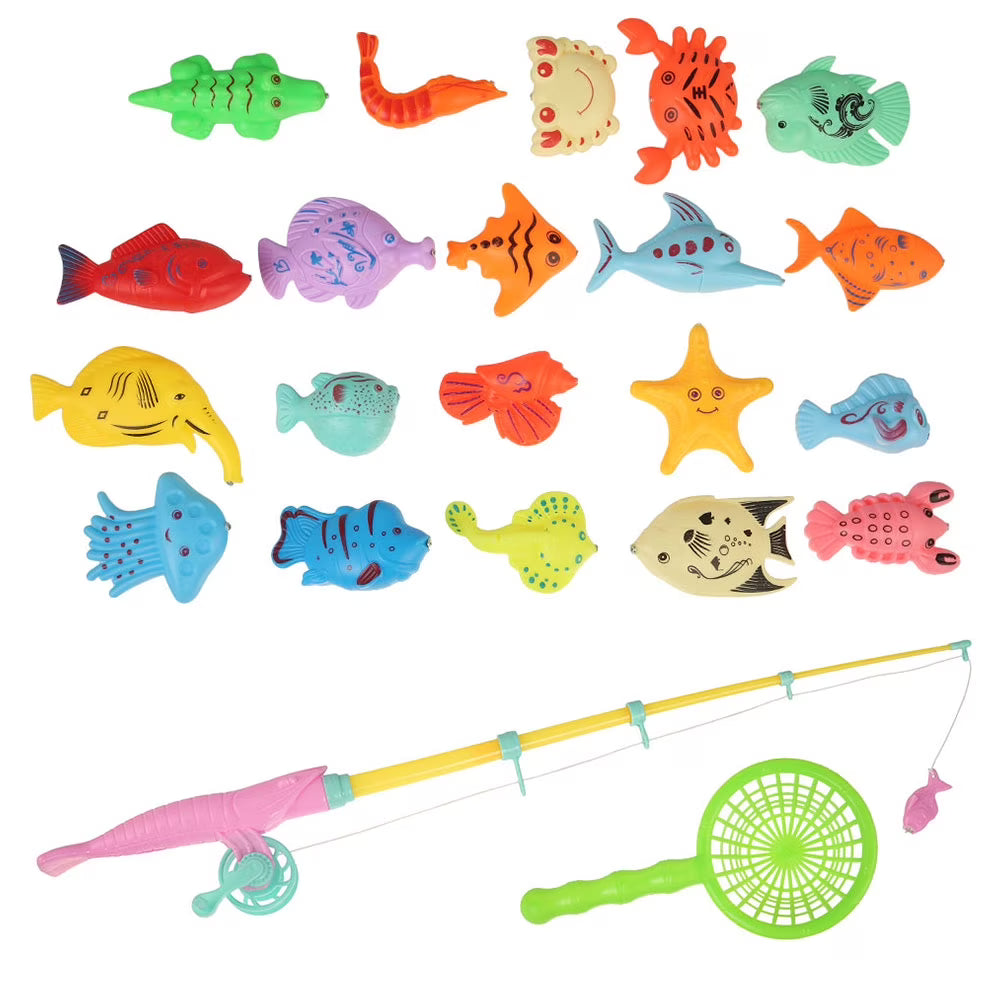 Magnetic Fishing Toy Game Plastic Play Water Children Toy H107373