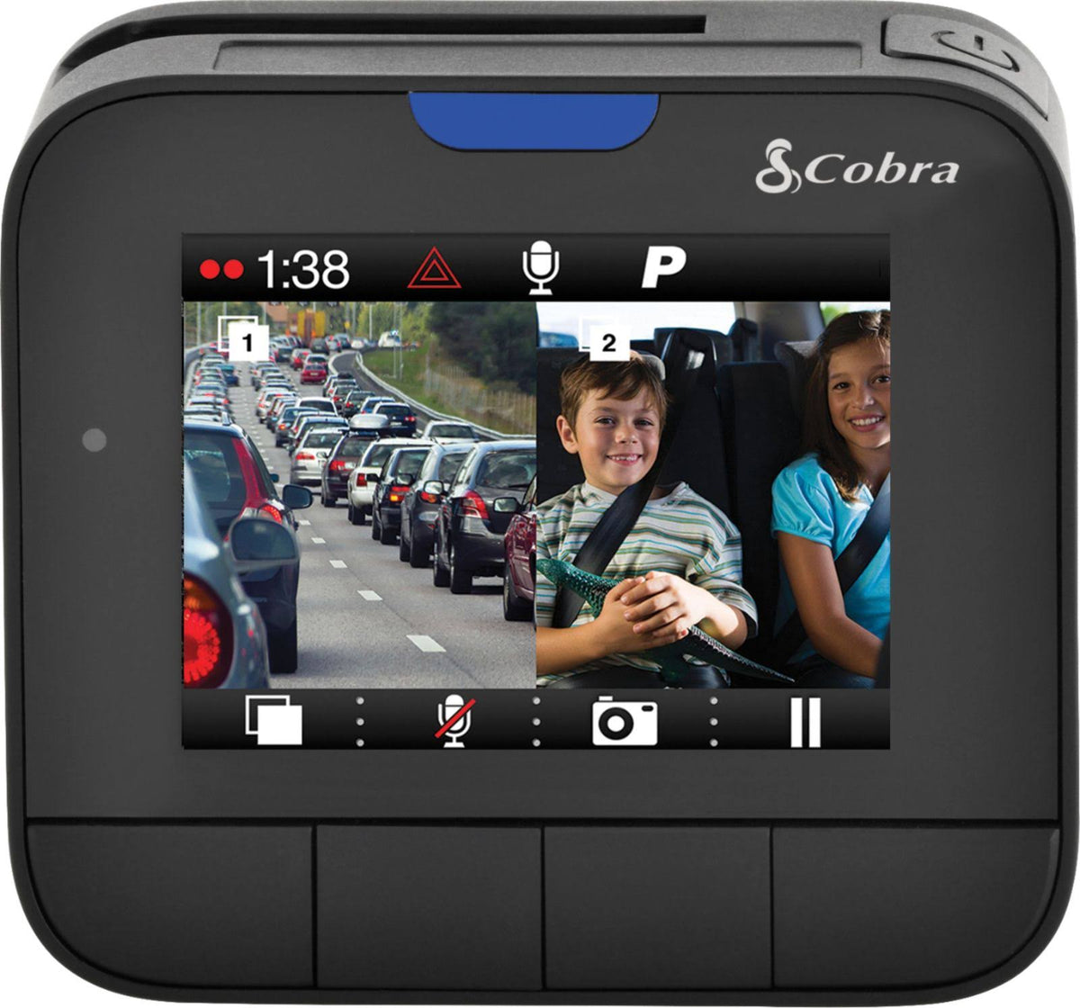 Dual-View Dash Cam C262