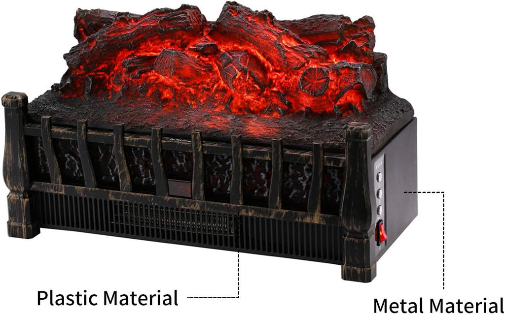 Electric Fireplace Stove Mica Heater 1500W J724583