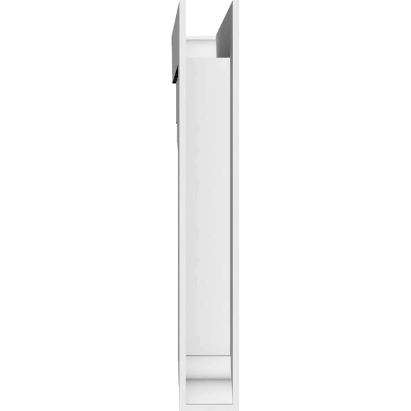 PVC Bracket with Traditional Ends - 3 x 24 x 24 in. Q66965
