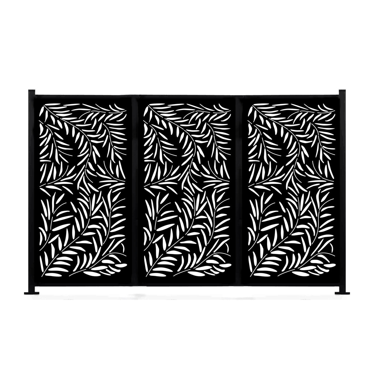 Lasercut Metal Panel Room Partition H15376