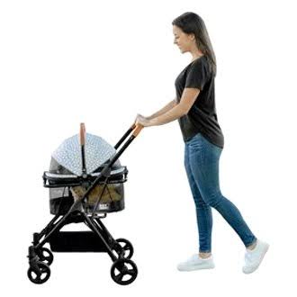 Silver Pearl View 360 Stroller, Booster and Carrier Travel System E810757
