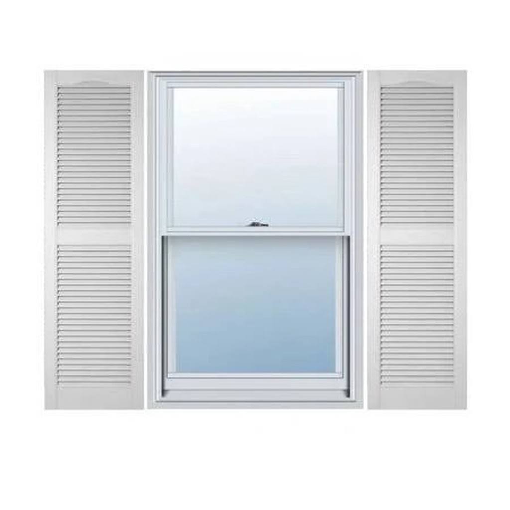 14.5 in. W x 67 in. H Open Louver Shutters S520942