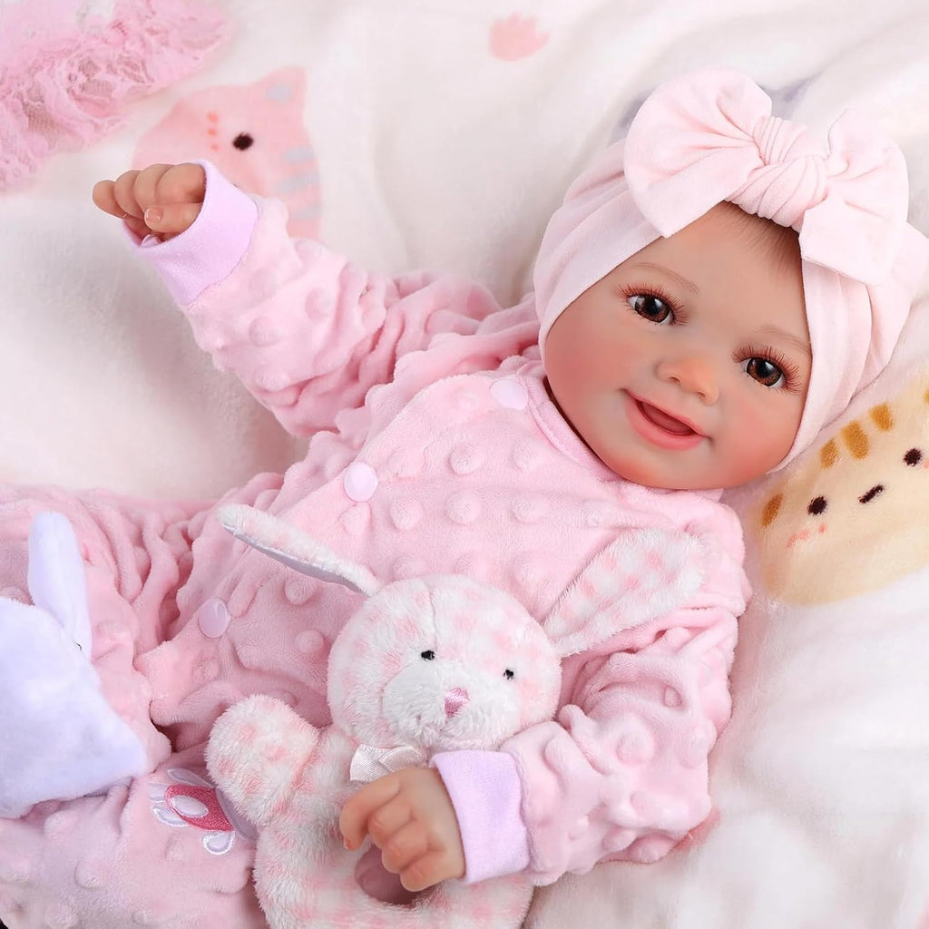 17-Inch Full Body Vinyl Realistic Baby Doll P502505