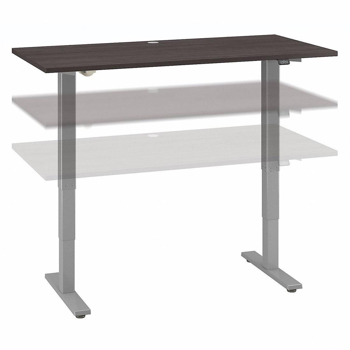 Gray Electric Height Adjustable Standing Desk B619528