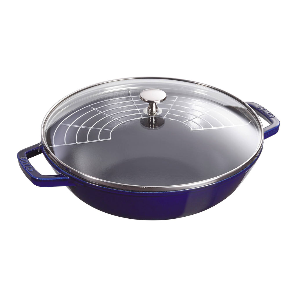 Dark Blue Cast Iron 4.5-qt Pan S25100