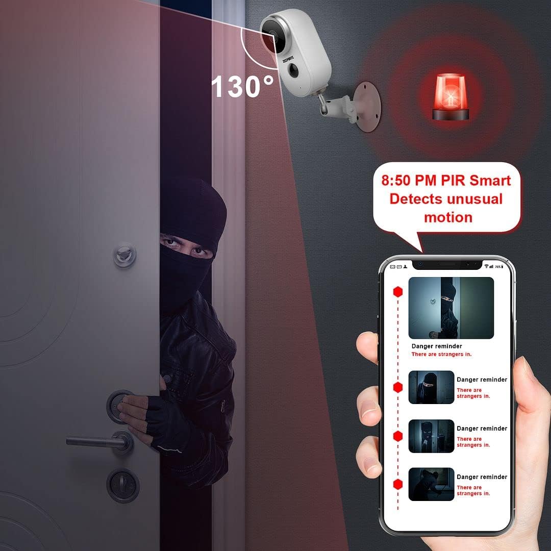 1080P HD Wireless Security Camera with Night Vision A5062