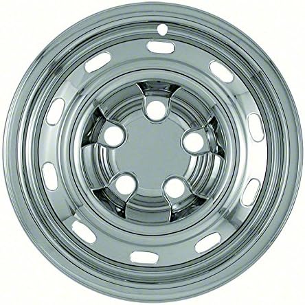Set of 4 Chrome 17 Hub Cap Wheel Skins M3156