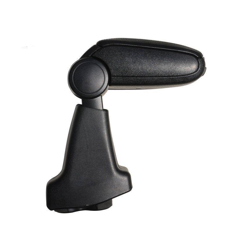 Black Leatherette Center Console Armrest S778