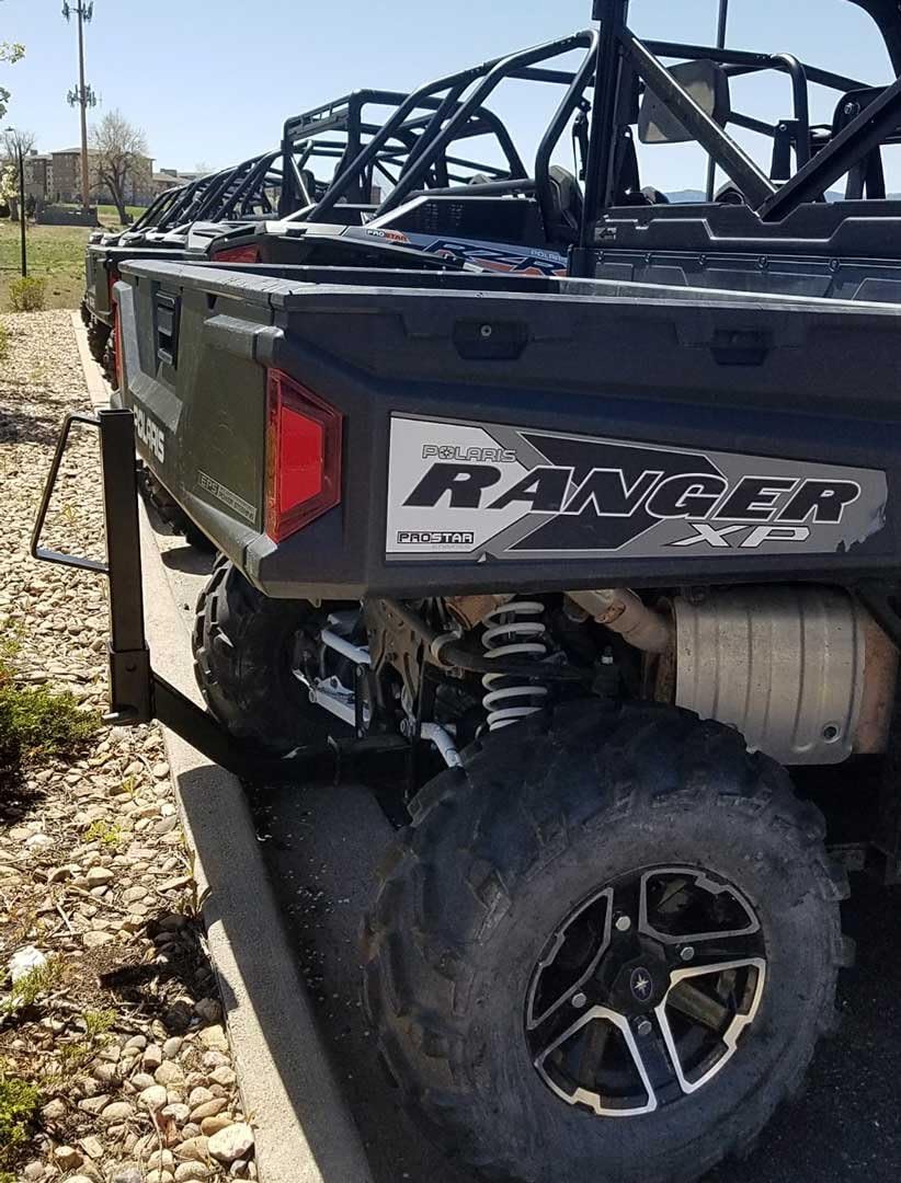 UTV/ATV Receiver Hitch Spare Tire Carrier L1094