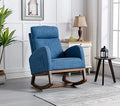 Off White Upholstered Rocking Chair W8987