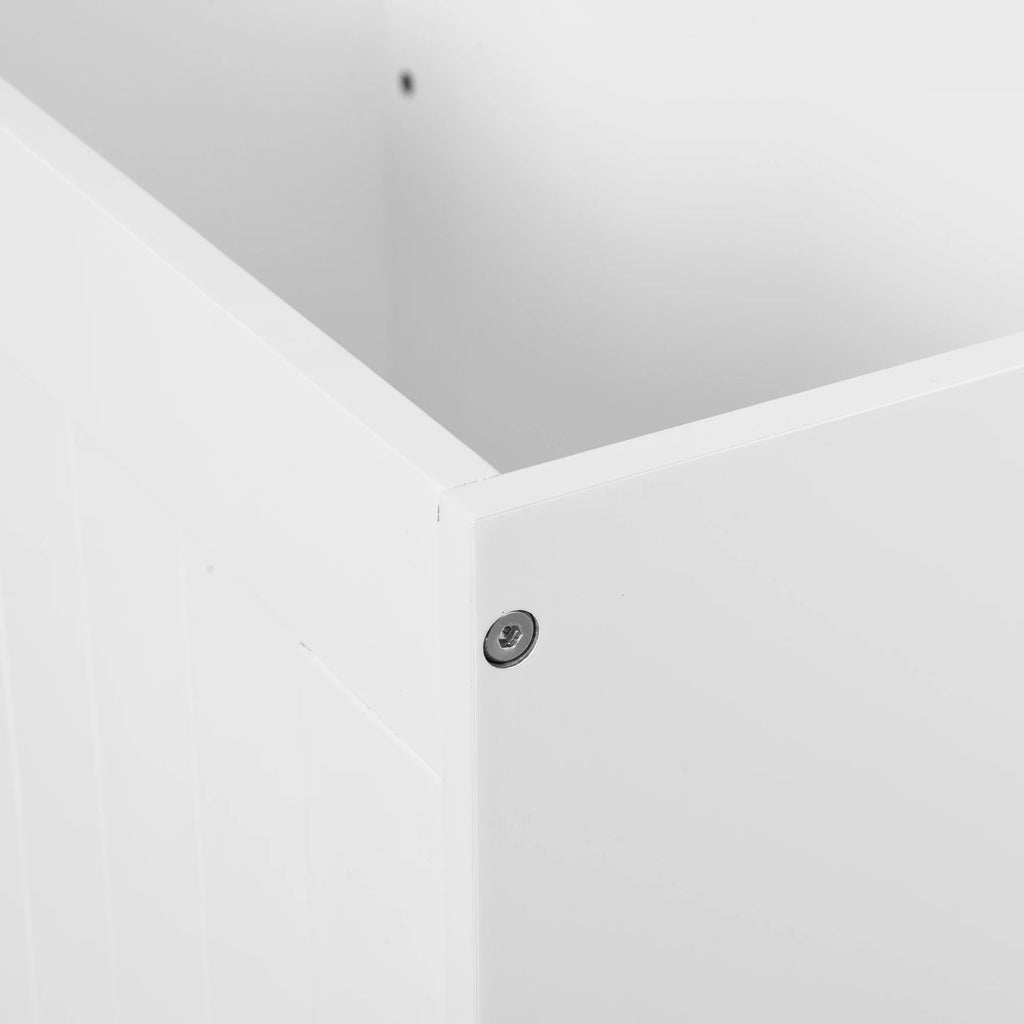 White Lift Top Wooden Storage Cabinet Z17671