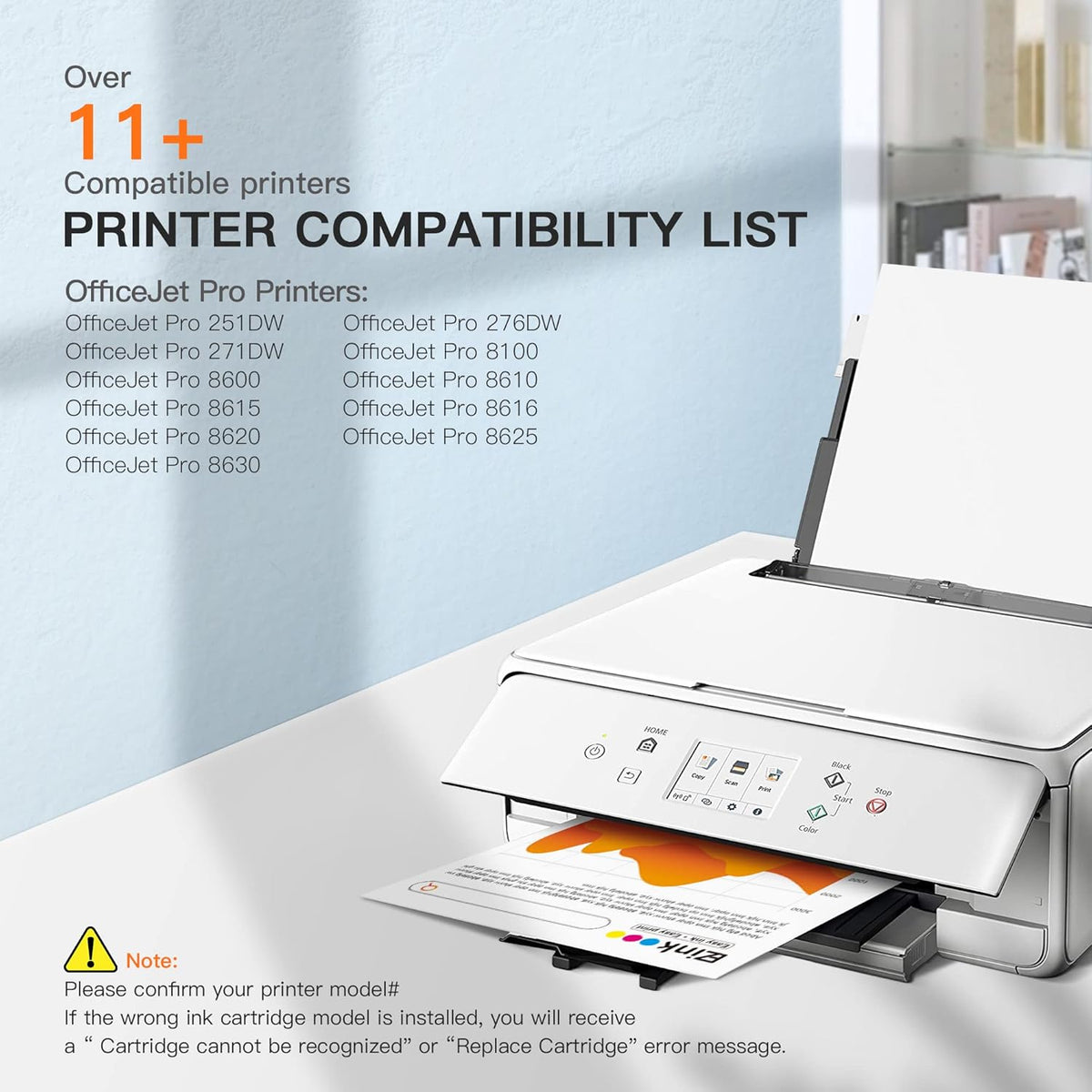 9 Pack Compatible Ink Cartridge for HP OfficeJet Pro N573233
