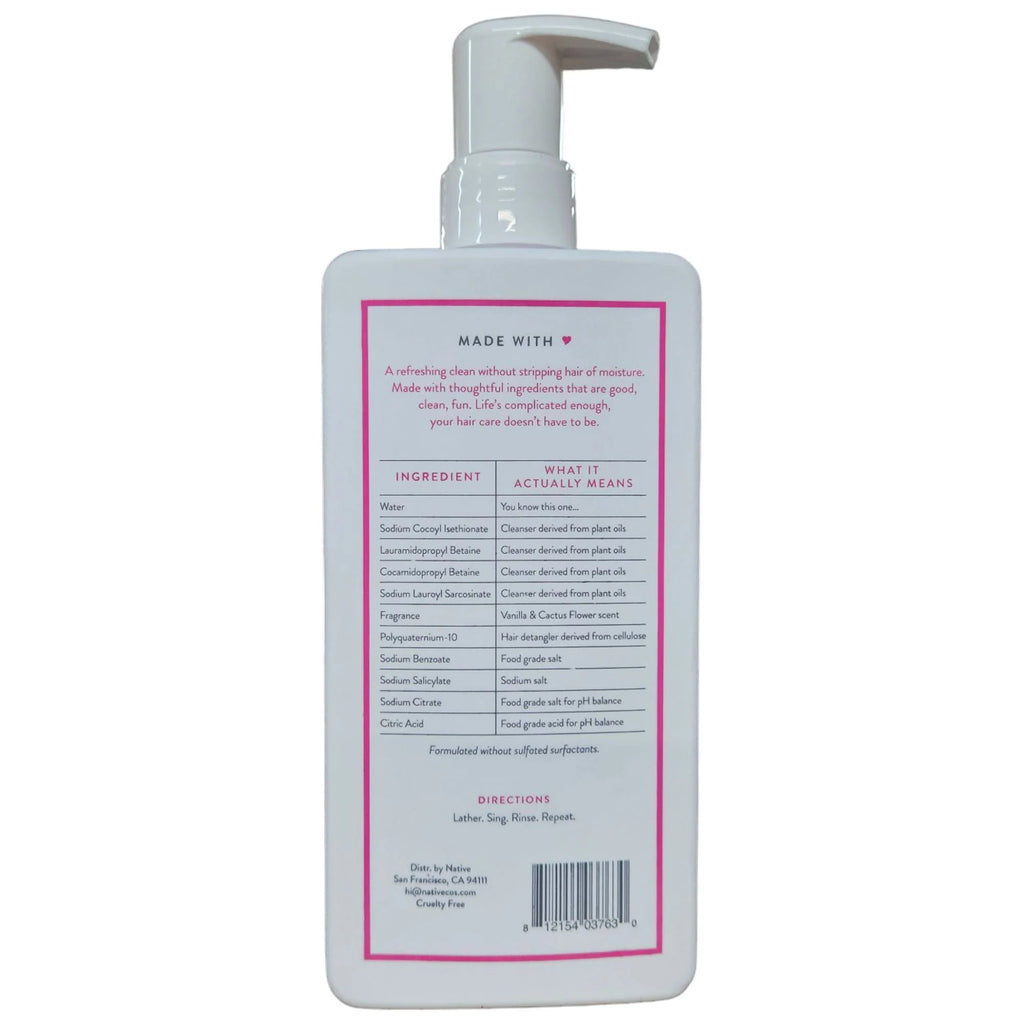 Vanilla & Cactus Flower 2in1 Shampoo Conditioner - 16.5 fl oz I7988