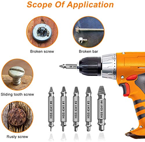 Damaged Screw Extractor Set Q3436