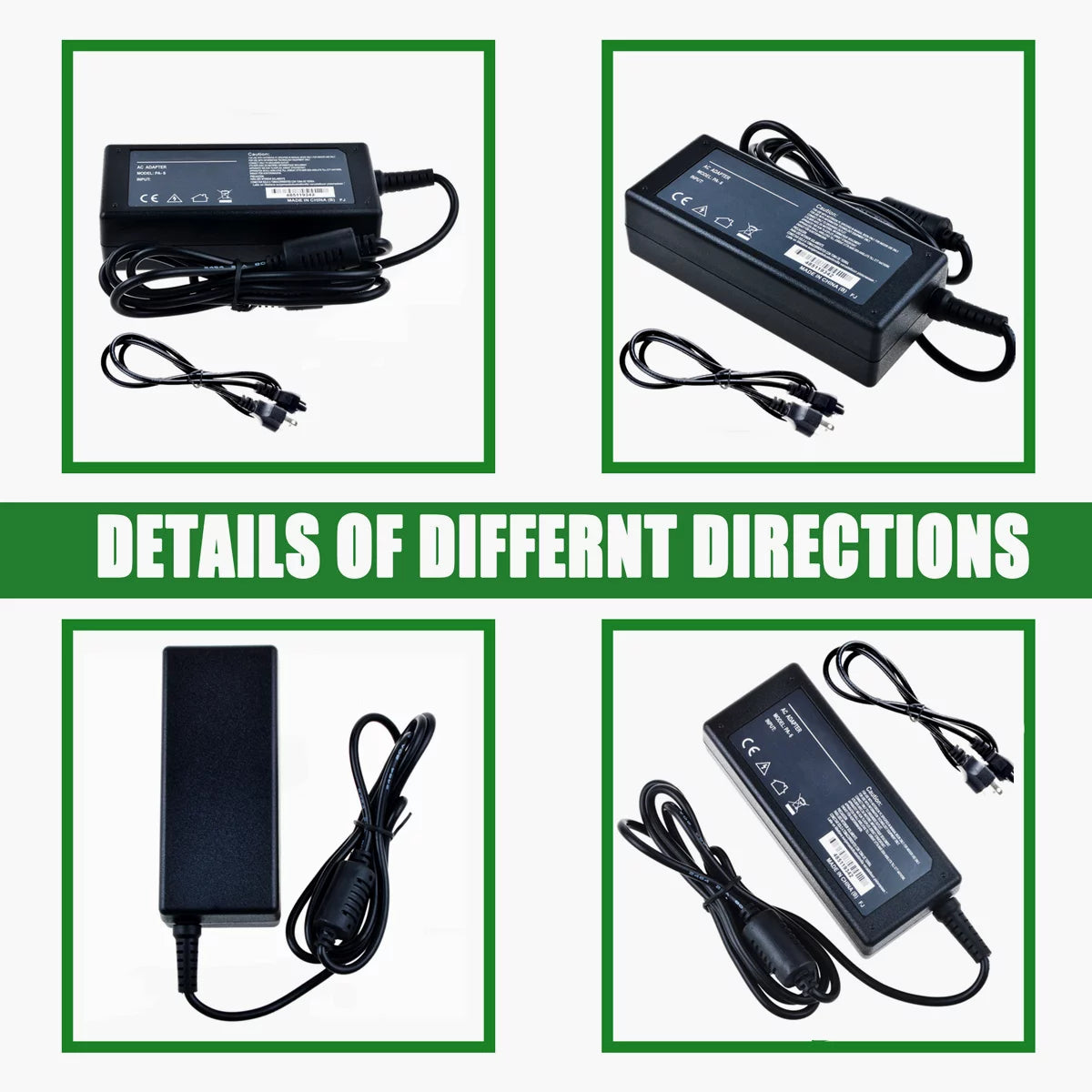 Compatible AC / DC Adapter Replacement for Asus 15.6 Laptop Charger V17326