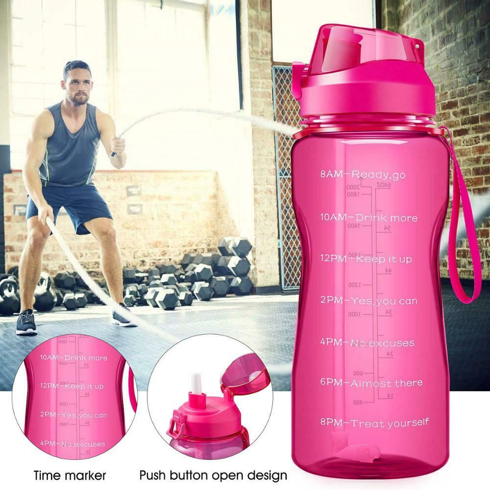 BPA Free 2.2L Water Bottle with Straw G330