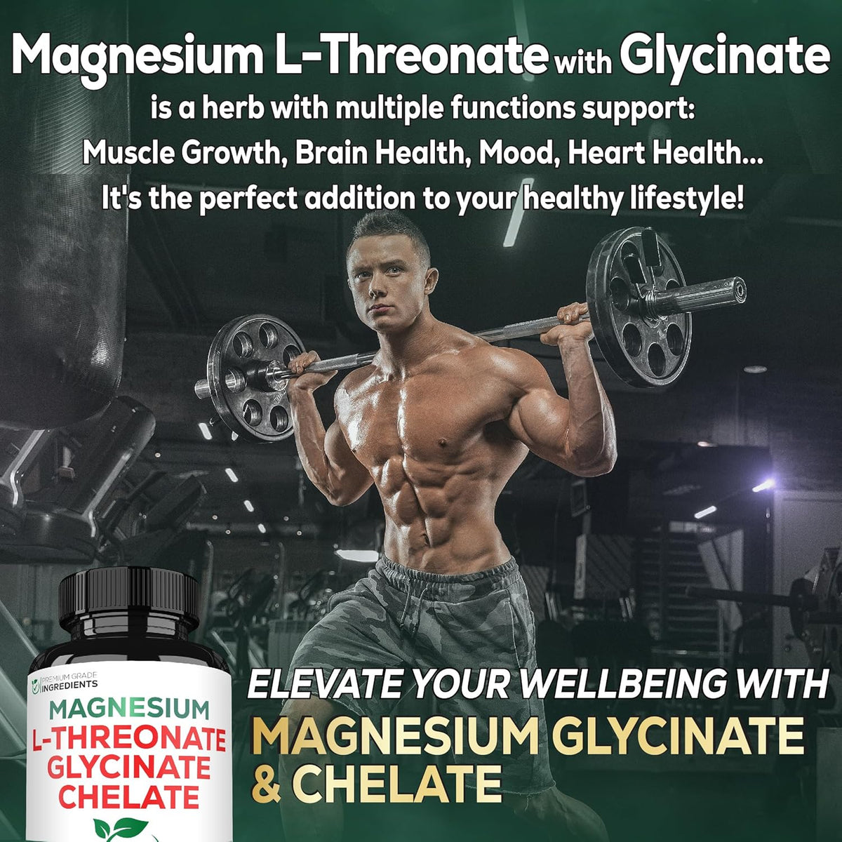150 Vegan Capsules 1200mg Magnesium Supplement Y274436