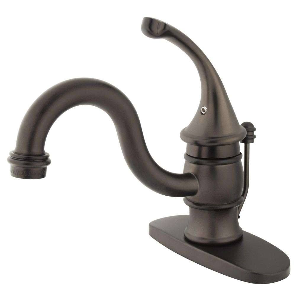 Oil Rubbed Bronze Single-Handle 4-Inch Centerset Lavatory Faucet S6298