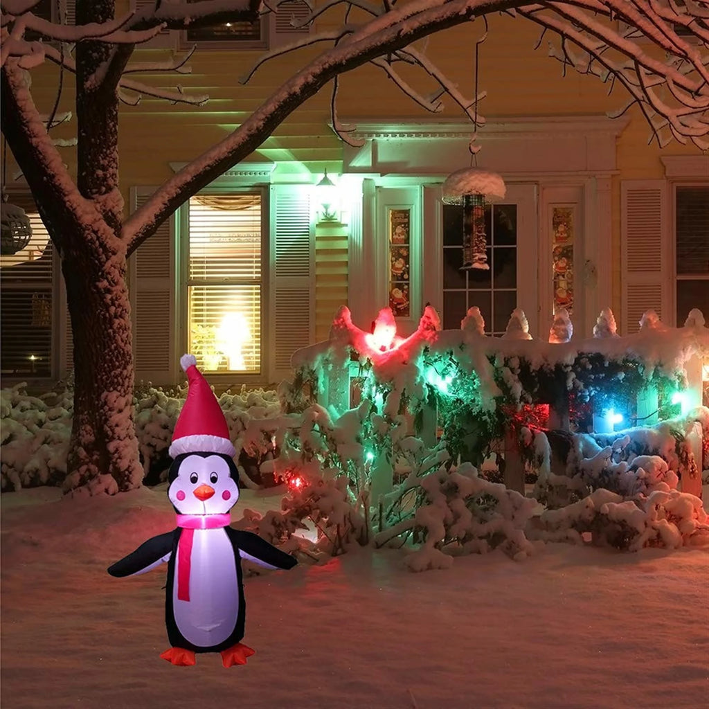 Inflatable Penguin Outdoor Holiday Decor S2404