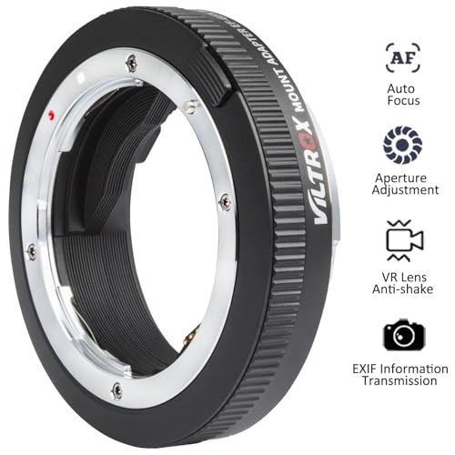 Auto-Focus Lens Adapter for Canon EF/EF-S to Fuji G-Mount H12600