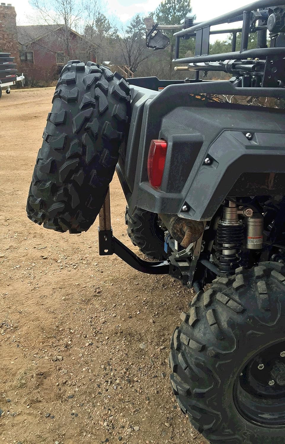 UTV/ATV Receiver Hitch Spare Tire Carrier L1094