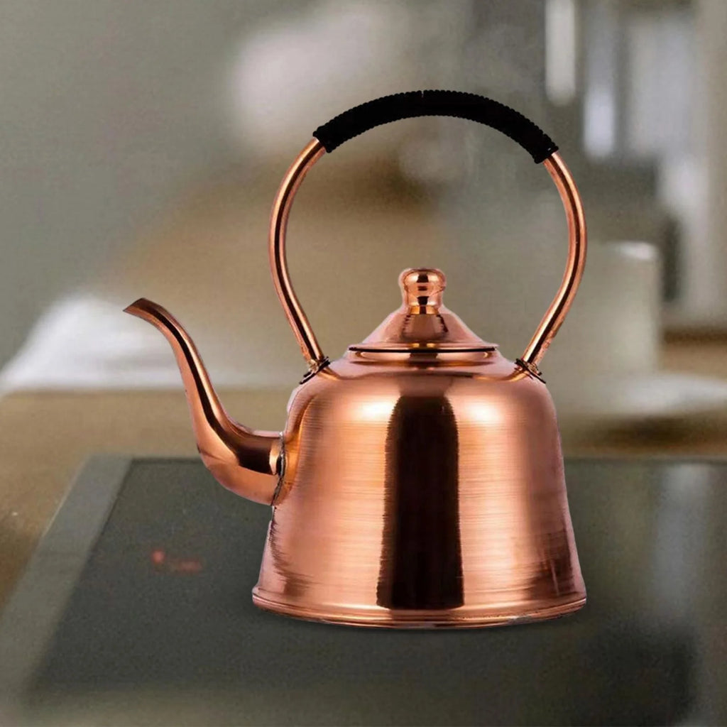 Copper Stovetop Coffee Pot Kettle S8153