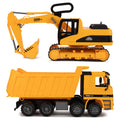 Excavator & Dump Truck Toy Set of 2 Q51037