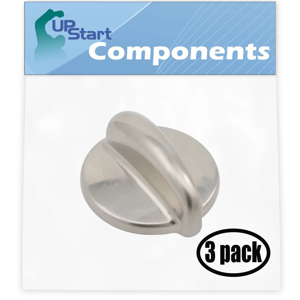 3 Pack Replacement Surface Burner Control Knob L4112